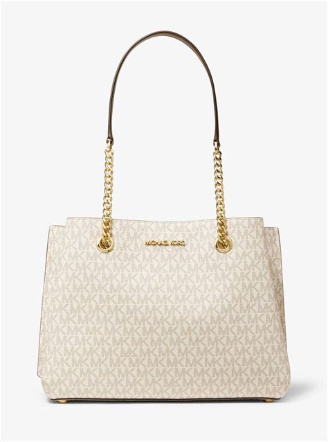 Teagan Large Logo Shoulder Bag – Michael Kors Pre